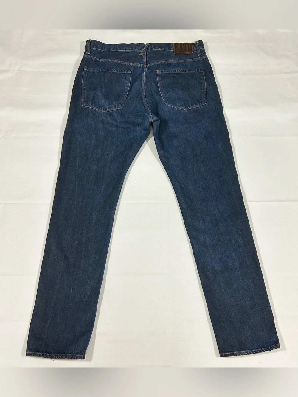 Vintage Hiroshi Kato Men’s Sz 33x31 Slouch Fit Straight Leg Tarnish Blue Y2K USA